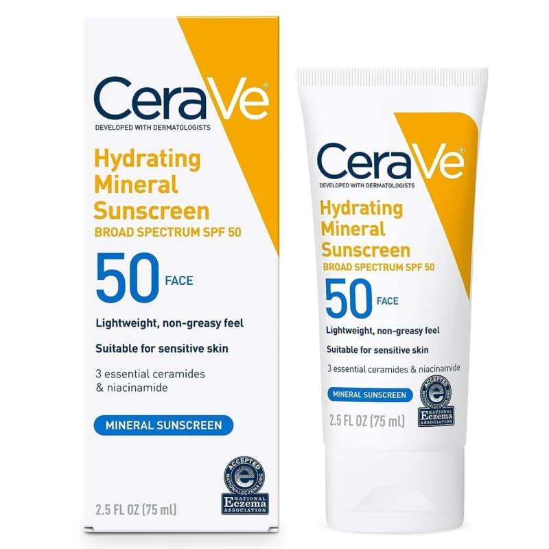 CeraVe 100% Mineral Sunscreen SPF 50 | Shop in Pakistan