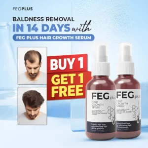 FEG Plus Hair Growth Spray - Buy 1 Get 1 Free | Best Hair Care