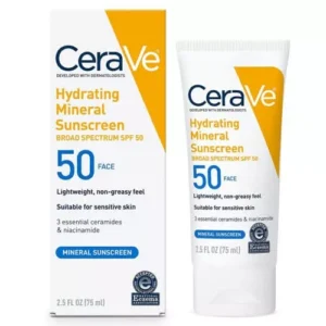 Home 5 SPF 50 Hydrating Mineral Sunscreen for Face