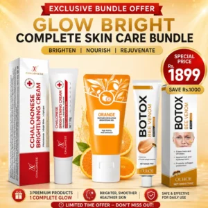 Home 5 3 in 1 Glow Bright Complete Skin Care Bundle - Limited Time Bundle Offer