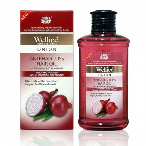 Wellice_Onion_Anti_Hair_Loss_Hair_Oil_150ml.jpg Wellice Onion Anti Hair Loss Hair Oil 150ml